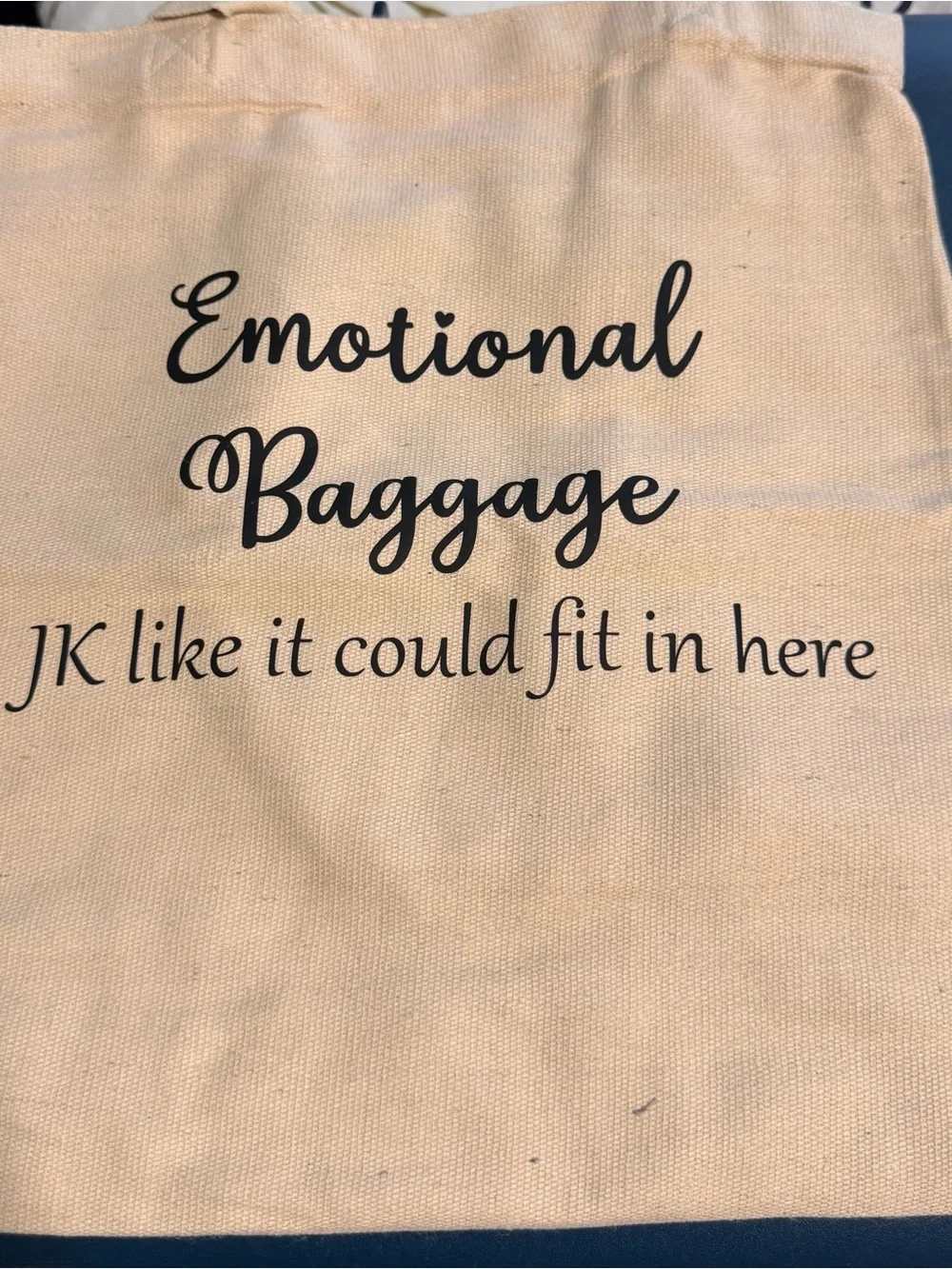 Canvas Tote Bag - Beige 